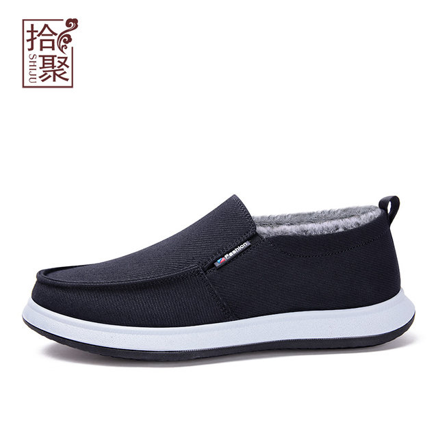 Shiju old Beijing cloth shoes men's shoes winter cotton shoes