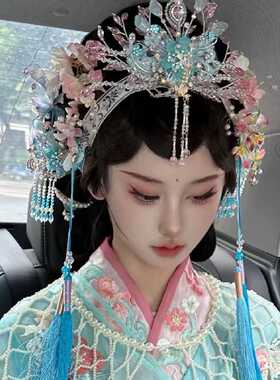 戏曲风发带合金民族风古风发饰