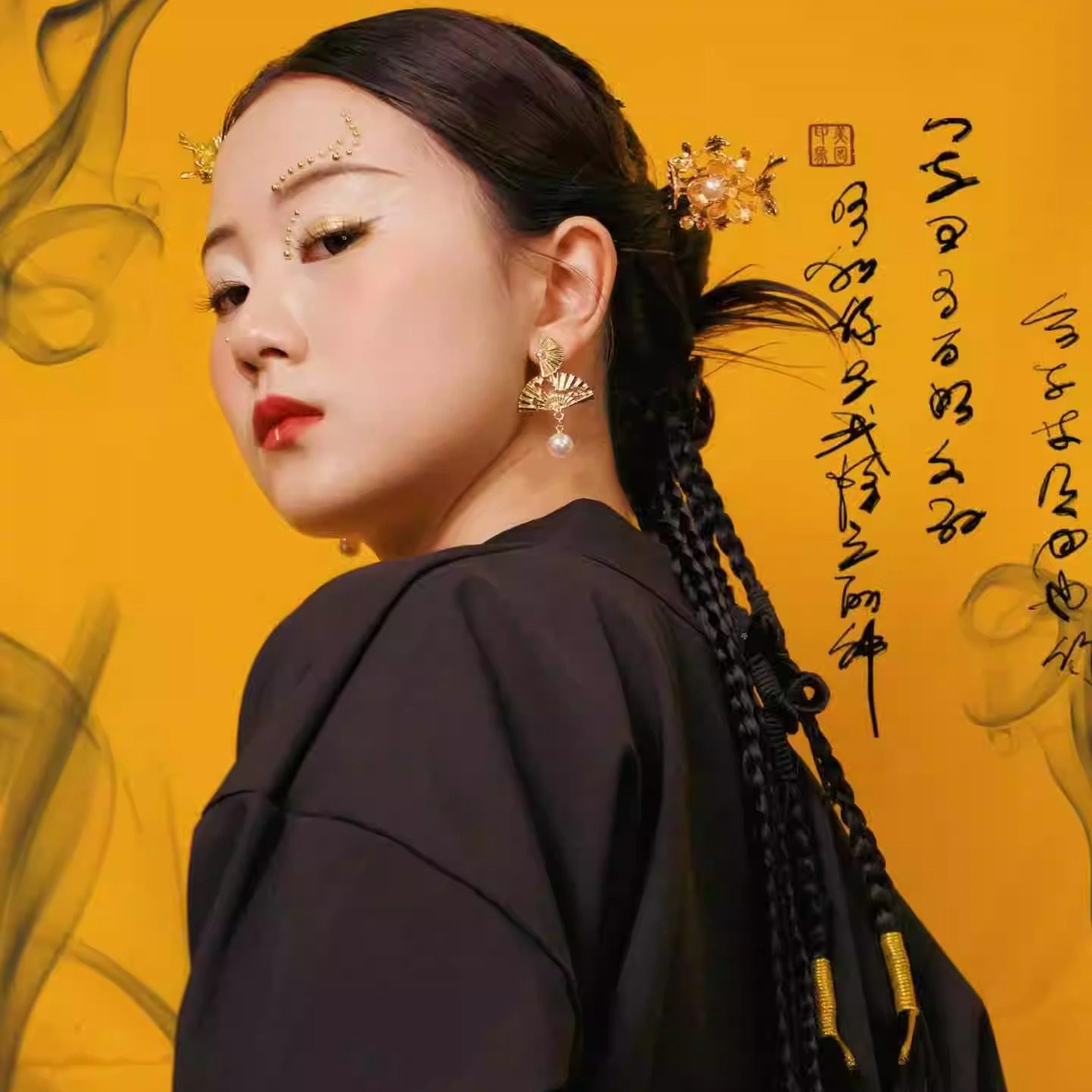 龙女头饰神女龙年新中式发饰3d打印关节龙模型汉服古风创意饰品,淘宝优惠券,粉丝福利购,淘宝优惠卷