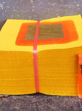 包邮潮汕金十箔锡箔金单面手工