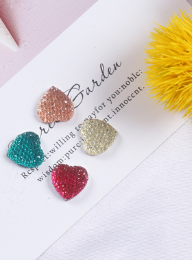 圆形亚克力点缀摄影爱心小道具