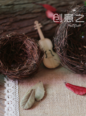 拍摄道具鸟窝摆件艺术品