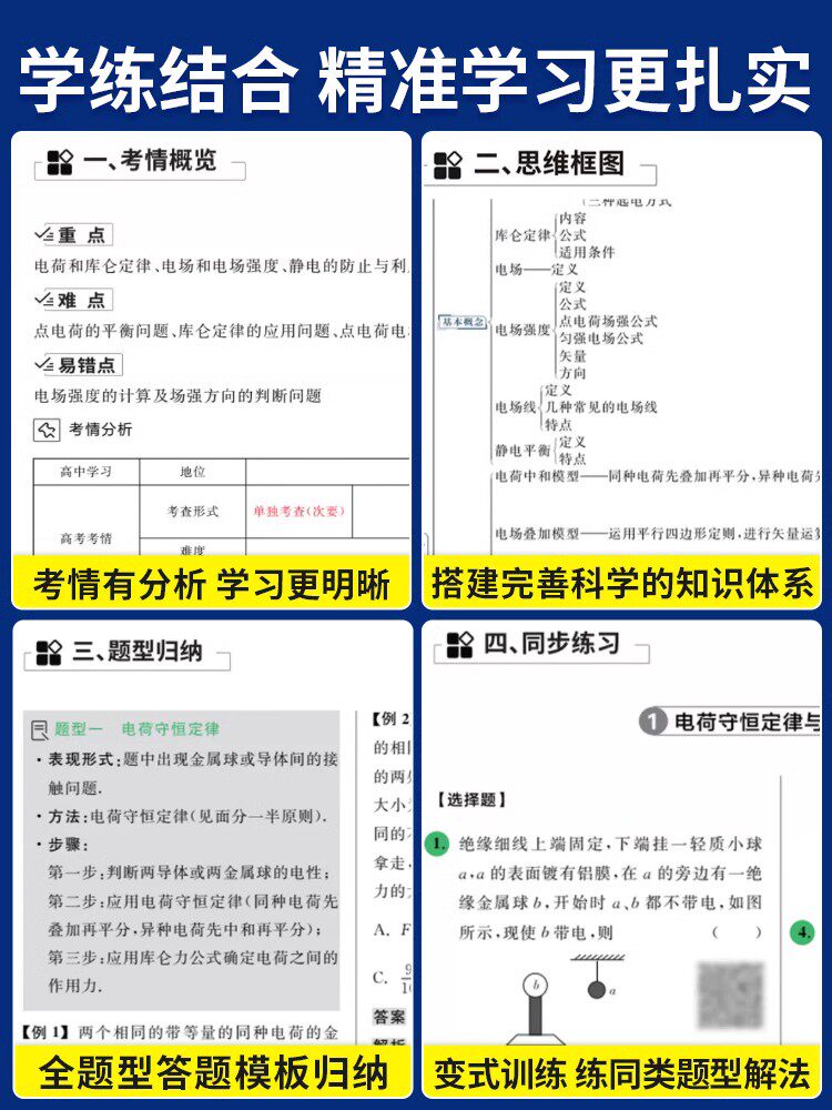 2024新版学魁榜母题清单直击高考高中数学物理化学生物 通用版 高中智能科技教辅高考总复习资料一轮二轮解题觉醒解题王高考资料书