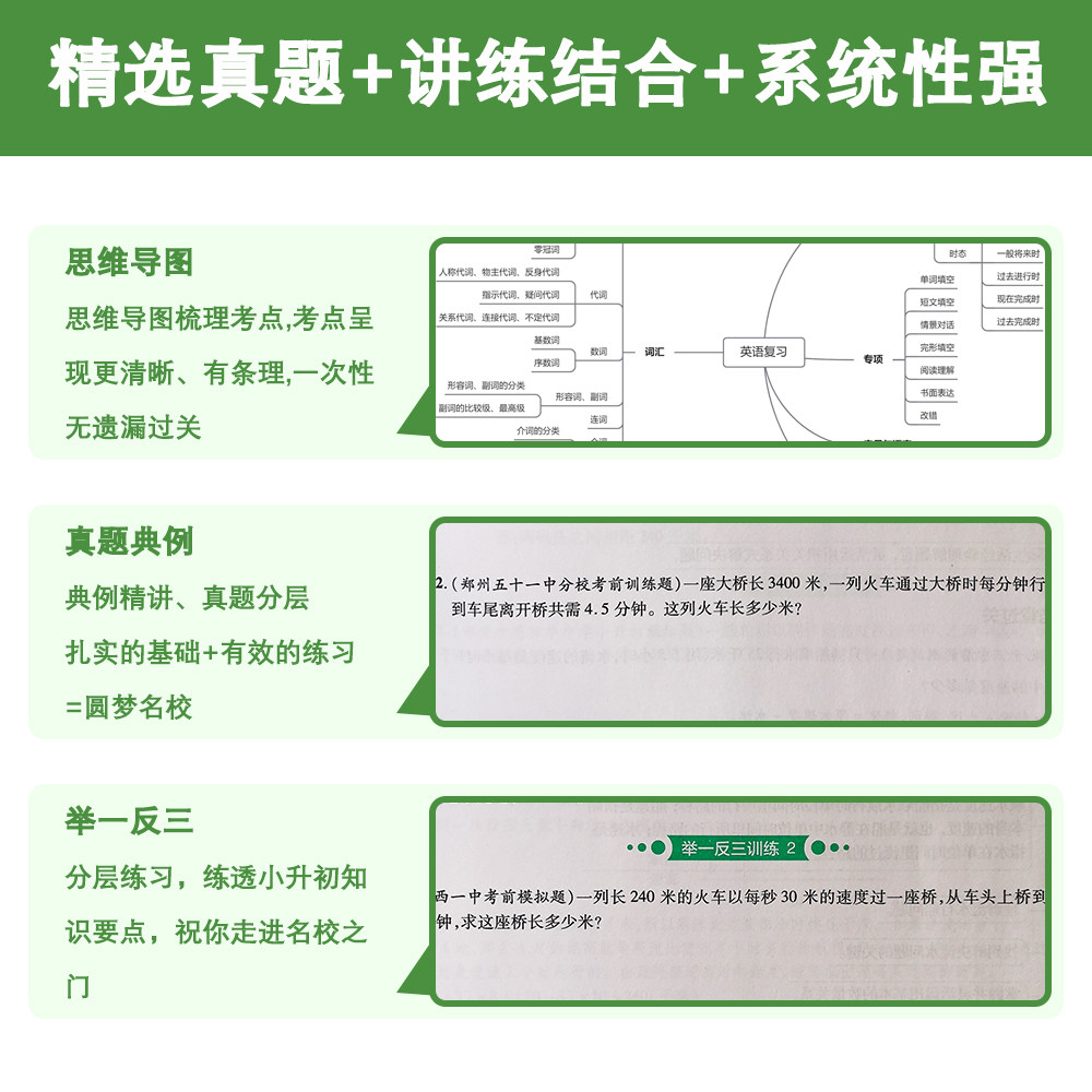小升初备考计划基础培优45讲语文数学英语全套讲解+练习册 小学六年级总复习资料期末冲刺期末专项训练题练习册小升初真题试卷讲解