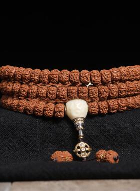 小金刚菩提手串108颗DlY念珠男士盘玩佛珠菩提子文玩项链手链女