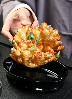 一统江山茶室茶桌面家居装饰摆件