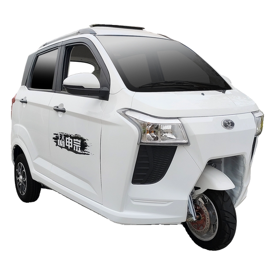 宗申纯燃油三轮国标上牌水冷电喷发动机C9国四电动全封闭摩托车