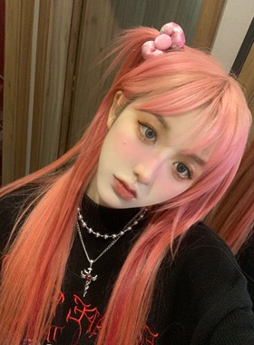 scandium朋克红宝石合金项链链条