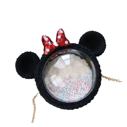 Вязаная сумка ручной работы, прозрачный космический набор материалов, плетеный крючок для вязания, DIY, популярно в интернете