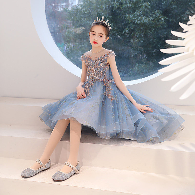 女童晚礼服儿童公主裙小孩花童婚纱舞台走秀表演主持人钢琴演出服,淘宝优惠券,粉丝福利购,淘宝优惠卷