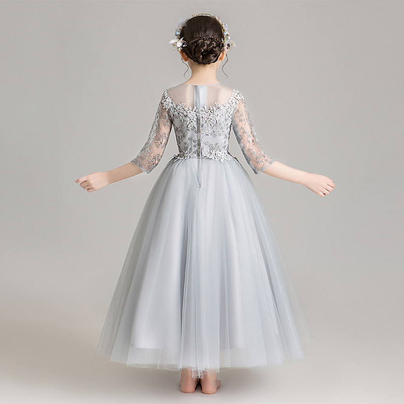 儿童礼服公主裙女童蓬蓬纱小女孩花童婚纱宝宝高端走秀钢琴演出服,淘宝优惠券,粉丝福利购,淘宝优惠卷