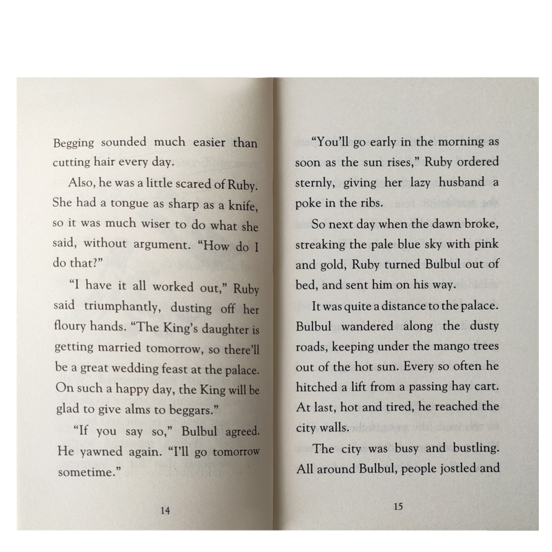 英文原版 A Bloomsbury Reader 系列5册 Stoneywish/ Shock Forest/Barber's Wife 青少年英语课外阅读书籍幽默喜剧故事章节书绘本 - 图1