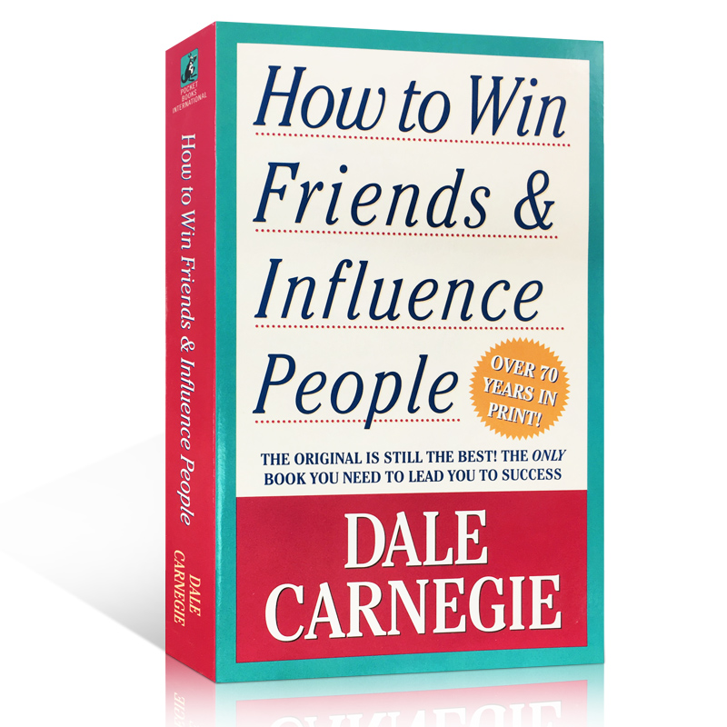 英文原版How To Win Friends And Influence People 戴尔 卡耐基 人性的弱点社交心理和沟通技巧 励志经典小说 国外小说青少年读物 - 图3