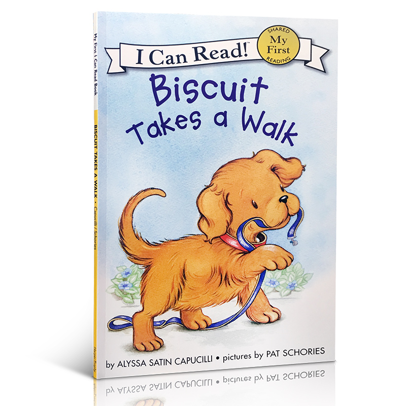 启蒙读物My First I Can Read:Biscuit Takes a Walk 3-6岁绘本 小饼干绘本故事书icanread 第一阶段 - 图3
