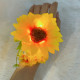ສາຍແຂນ wreath sunflower ຈົບການສຶກສາ headdress