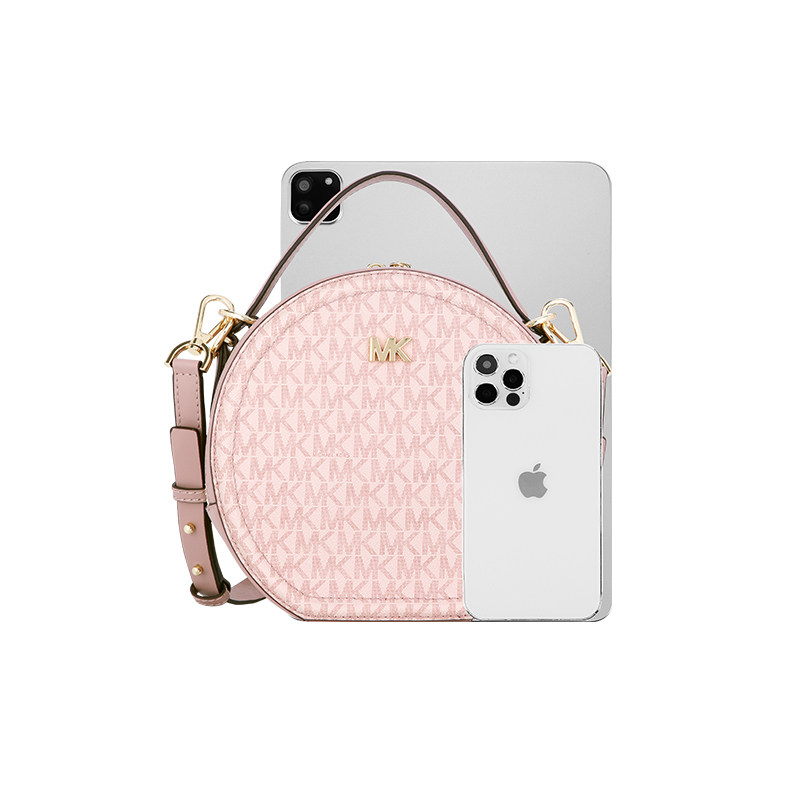 michael kors奢侈品mk小圆饼手提包 奢de态度女士包袋