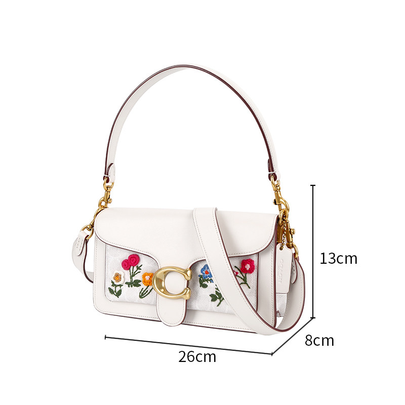 coach /蔻驰女士专柜款系列单肩包 奢de态度女士包袋