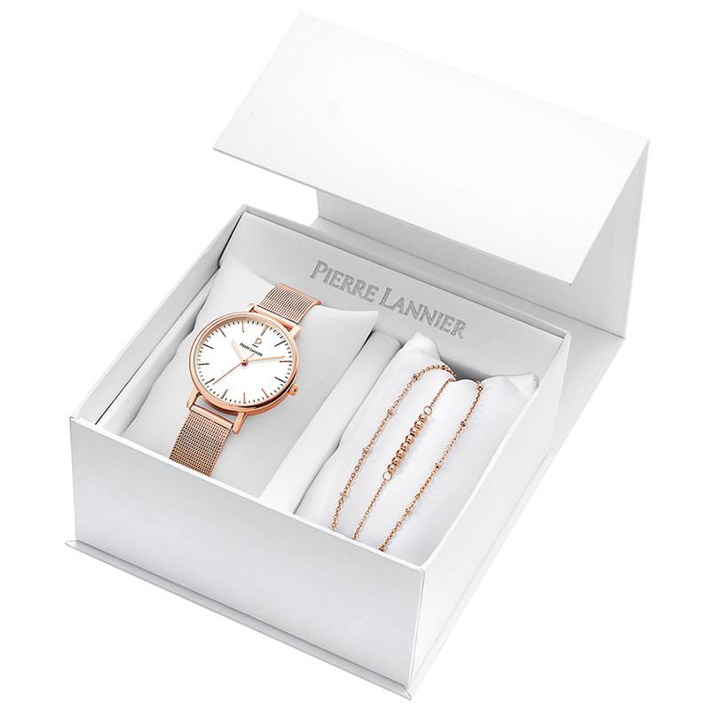 pierre lannier连尼亚女士石英表 奢de态度其它首饰