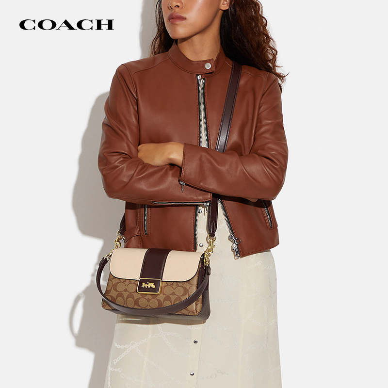【官方授权】COACH/蔻驰吴谨言明星同款Grace腋下包手提斜挎包女
