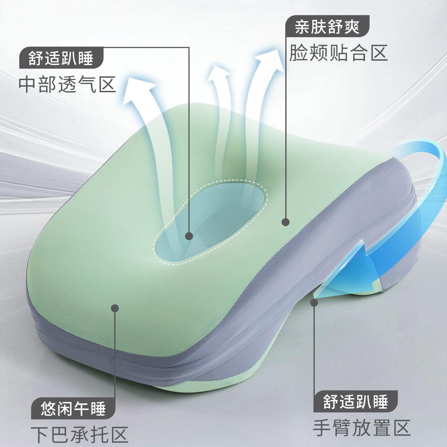 午睡枕小学生趴睡枕儿童午休神器便捷教室趴桌子睡觉办公室趴趴枕,淘宝优惠券,粉丝福利购,淘宝优惠卷