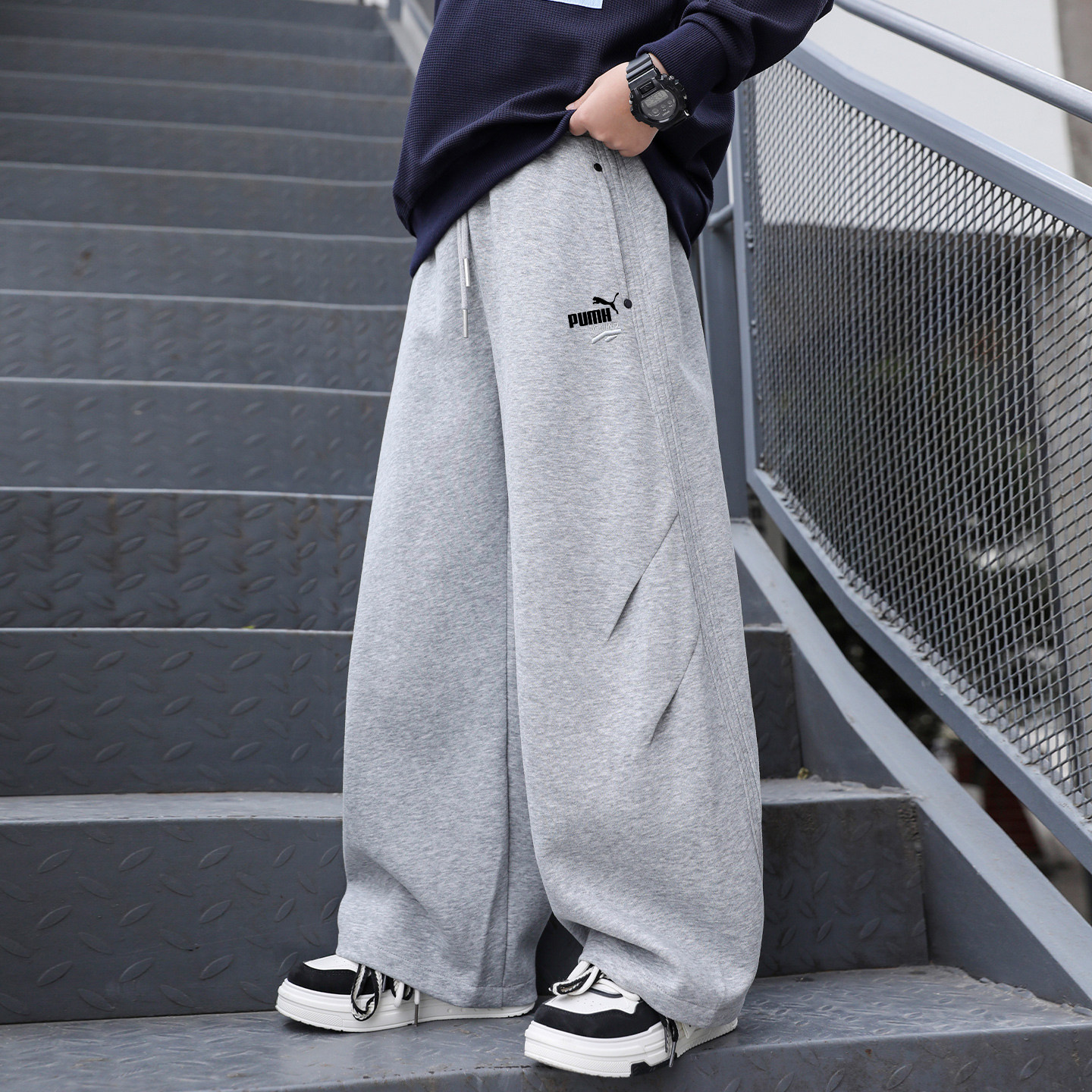 奥莱男童裤子休闲裤春秋款儿童帅气卫裤运动裤中大童男孩百搭长裤,淘宝优惠券,粉丝福利购,淘宝优惠卷