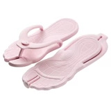 Портативные складные тапочки для путешествий, самолет подходит для мужчин и женщин, сверхлегкие нескользящие слайдеры для ванны