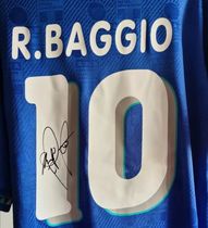 Crown Robert Bacho BAGGIO pro-pen signature Italian 1994 football clothes jersey ZX