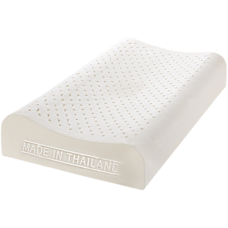 乳胶枕头泰国原装进口天然橡胶枕芯睡觉专用单人男护颈椎助睡眠