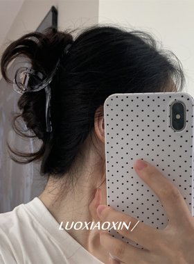 罗小辛生人勿近冷淡调韩系抓夹女