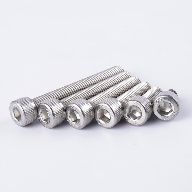304 stainless steel cylindrical hexagon screw
