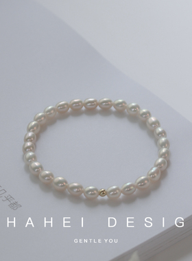 淡水珍珠手链珍珠小众设计女