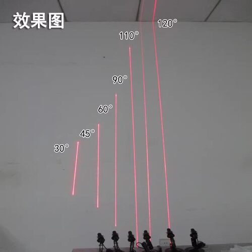 带螺纹 M12*1mm红光一字线激光器机械设备专用点状十字定位镭射灯 - 图2