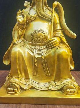 纯铜姜太公摆件家居摆设