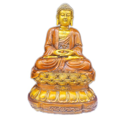 纯铜释迦摩尼佛祖铜阿难迦叶尊者摩诃迦叶一佛二弟子一套铜像摆件 - 图3