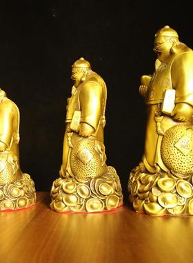 铜钱掌柜铜摆件一本万利