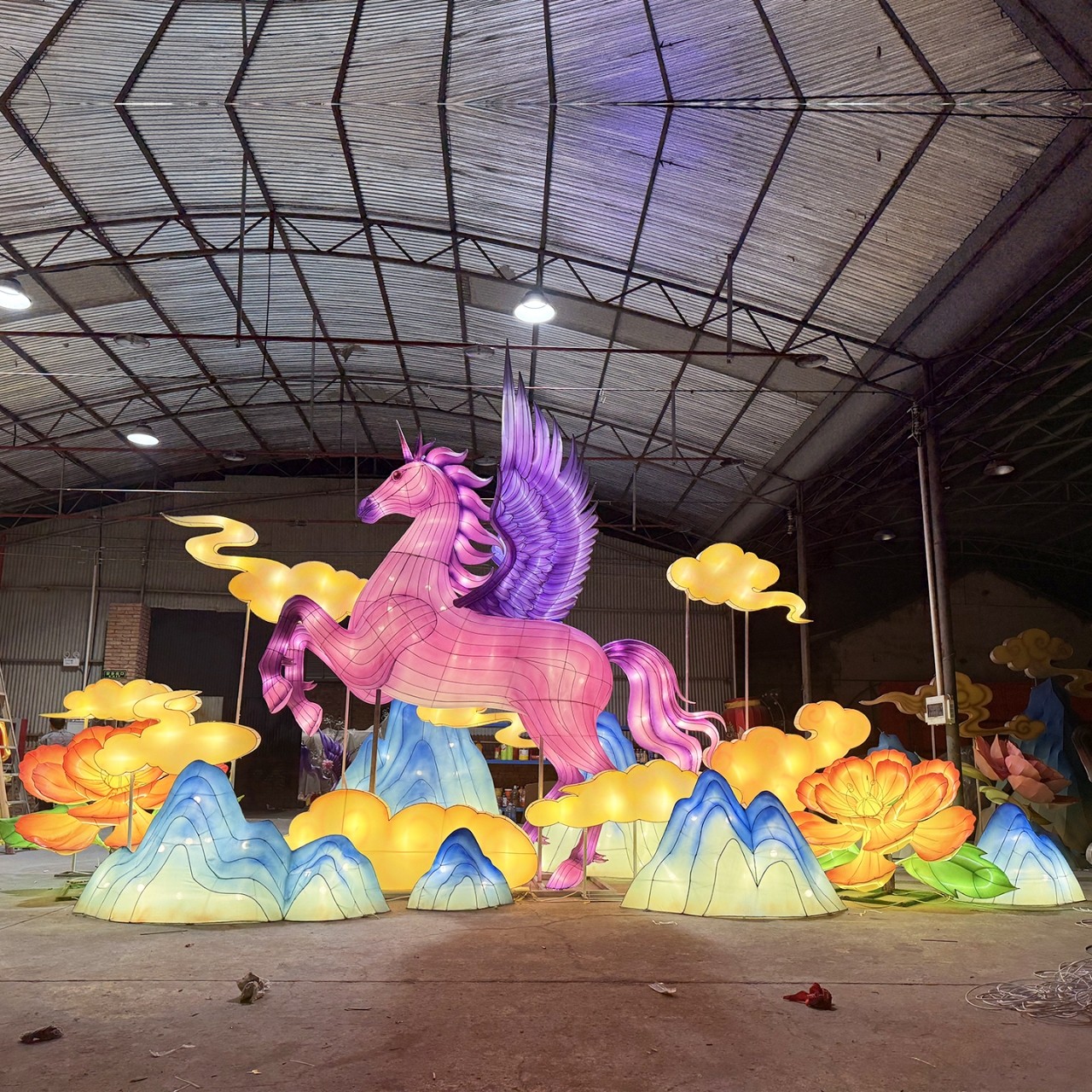 大型户外节日马年花灯造型定制春节元宵灯会彩灯厂家传统花灯定制,淘宝优惠券,粉丝福利购,淘宝优惠卷