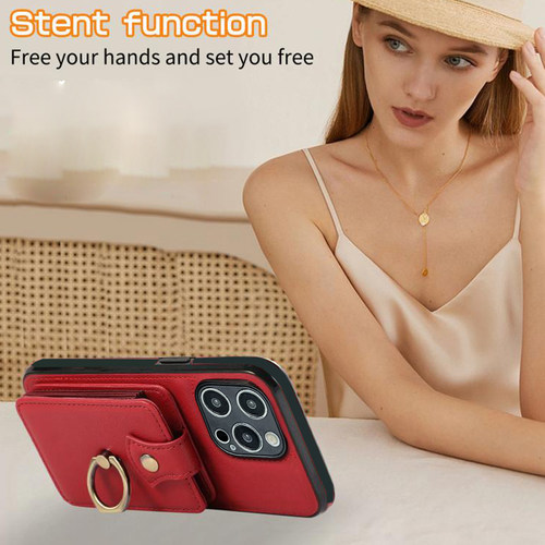 情侣兔适用红米Turbo4手机壳14/13新年红note15pro斜跨绳11E插卡套12se卡夹9/8pro商务7小众13C简约10x背带包 - 图3