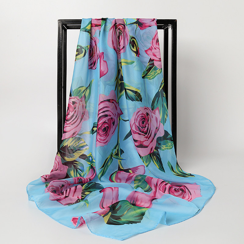 大方巾女春秋冬百搭雪纺丝巾演出装饰渐变色时尚夏天防晒披肩围巾,淘宝优惠券,粉丝福利购,淘宝优惠卷