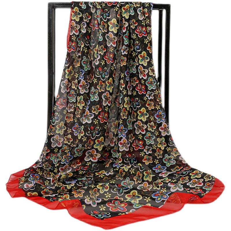 大方巾女春秋冬百搭雪纺丝巾演出装饰渐变色时尚夏天防晒披肩围巾,淘宝优惠券,粉丝福利购,淘宝优惠卷