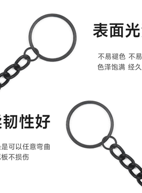 广告牌服装加长链子亚克力门牌吊旗吊链挂钩金属链条铁链挂链挂绳