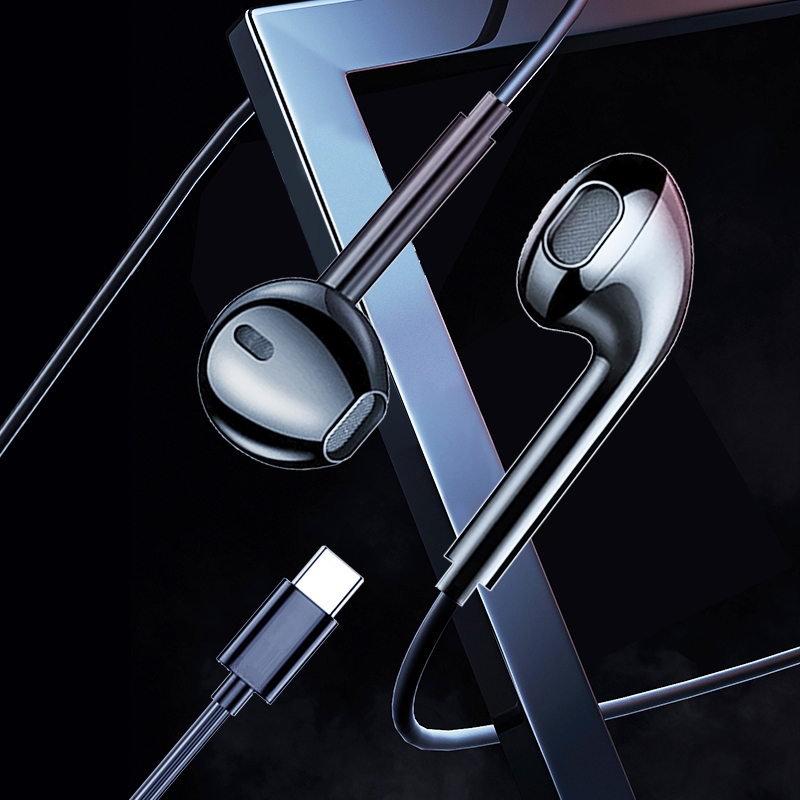 半入耳式Typec接口领夹麦监听耳机专用 - 图2