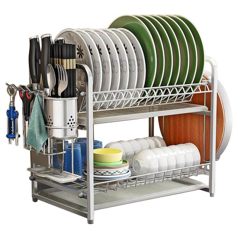 304不锈钢厨房碗架沥水架碗筷碗碟架沥碗架放盘用品收纳盒置物架,淘宝优惠券,粉丝福利购,淘宝优惠卷