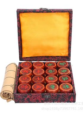 厂家直销中国象棋 红木实木酸枝 棋盘棋盒 家居摆件木制工艺品