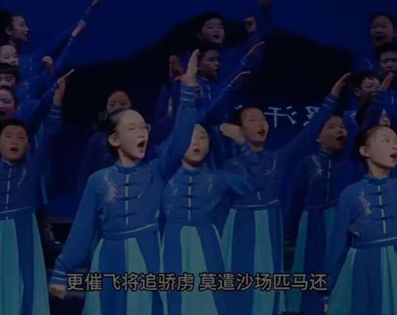 儿童汉服国学演出服古装书童表演服中小学生诗歌朗诵古典舞蹈裙