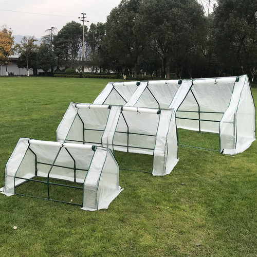 多肉花卉花房花架阳光房保温棚隧道暧房育苗棚花棚遮阳遮雨棚温室 - 图0