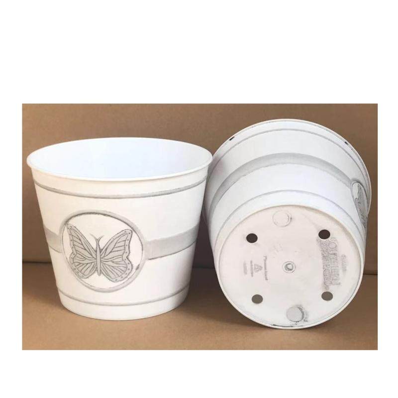 环球浮雕蝴蝶盆 树脂塑料多肉绿植地面桌面花盆新款促销中,淘宝优惠券,粉丝福利购,淘宝优惠卷