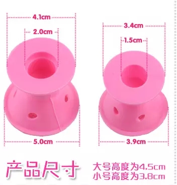 了不起的麦瑟尔女士蘑菇铃铛卷 不伤发硅胶短发睡眠卷发器 - 图2