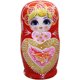 Special offer hand-painted Russian matryoshka doll 5 layers