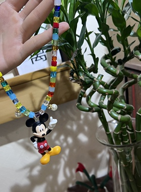 潮流米老鼠夏日可爱短款项链颈链