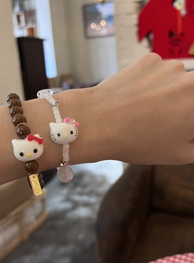 复古新中式Kitty猫串珠手链